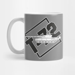 An early version of the USSR T-72 tank Mug